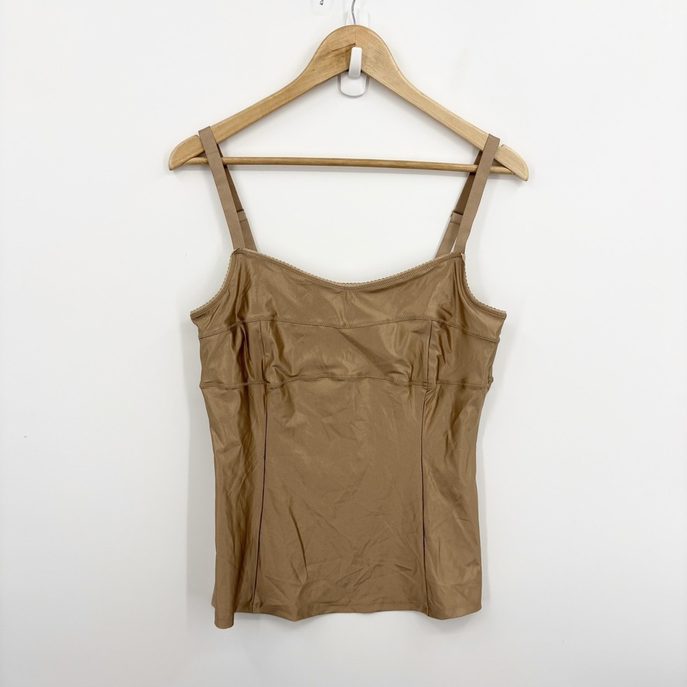 Aritzia Ten Bustier Cami Top Women Large Satinette Nocturne Festival Indie Glam